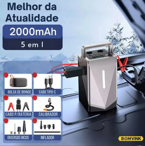 Auxiliar de Partida e Compressor 2 em 1 (PROMOÇÃO)