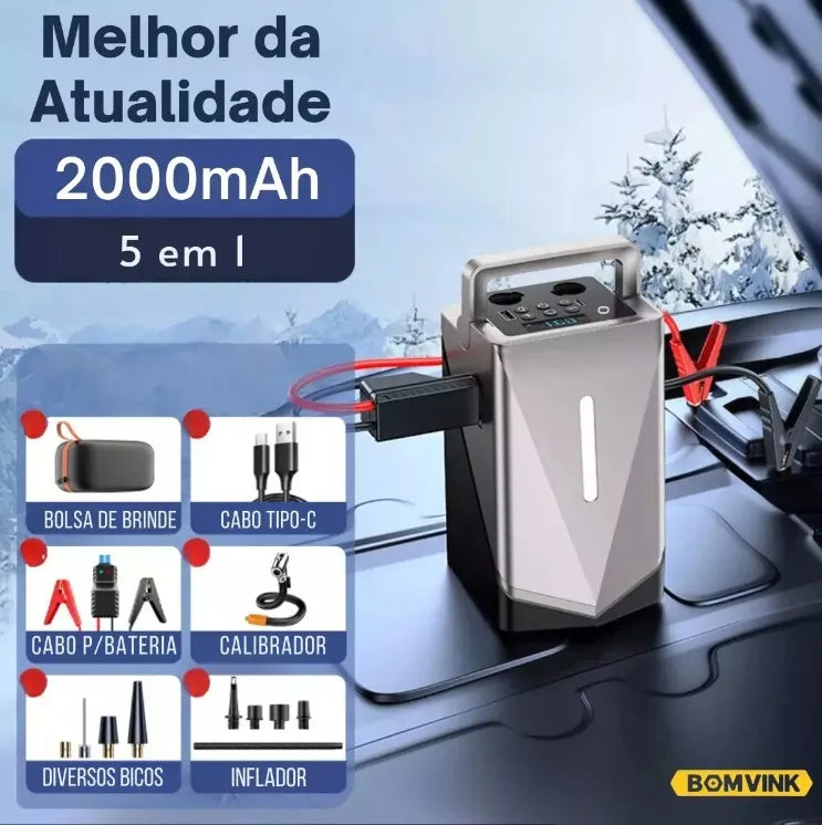 Auxiliar de Partida e Compressor 2 em 1 (PROMOÇÃO)
