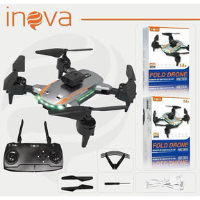 Drone Inova Dual Câmera 4K GPS Dobrável Original (PROMOÇÃO)